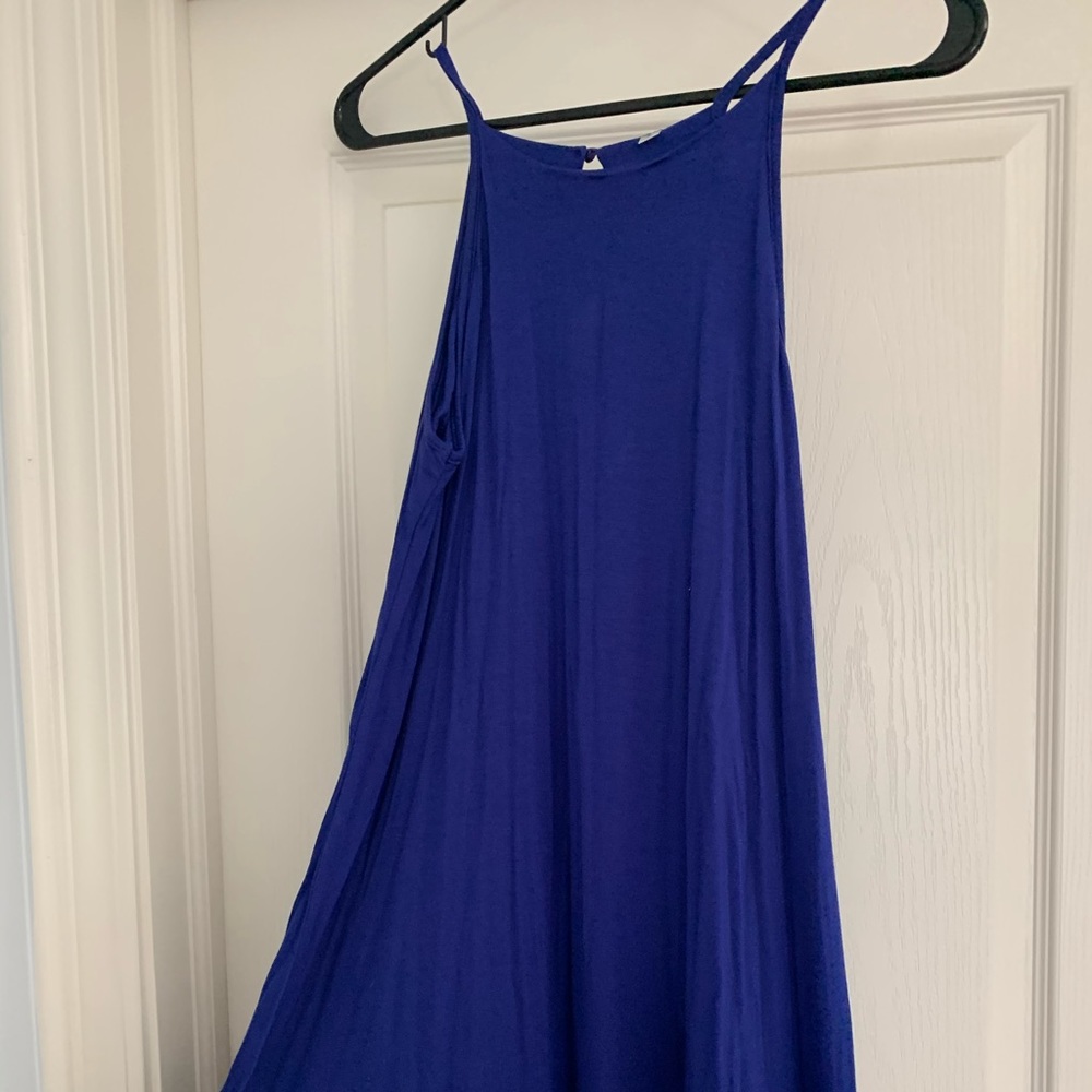 Blue Flow Dress